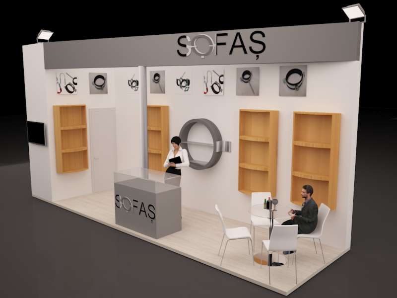 FUAR STANT ÇİZİMLERİ